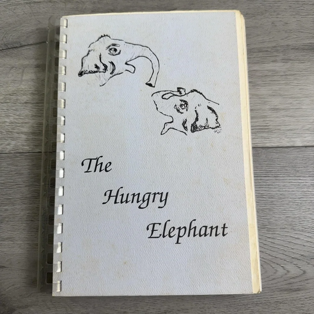 Hungry Elephant Cookbook 1987 Brunswick County Republican Party Bolivia NC